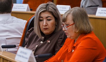 Заседание Законодательного Собрания Оренбургской области